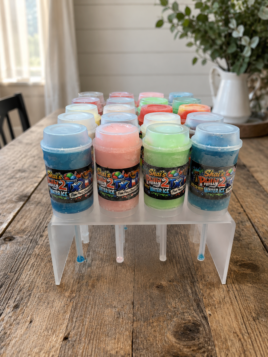 Water Ice Push Pops Party Packages